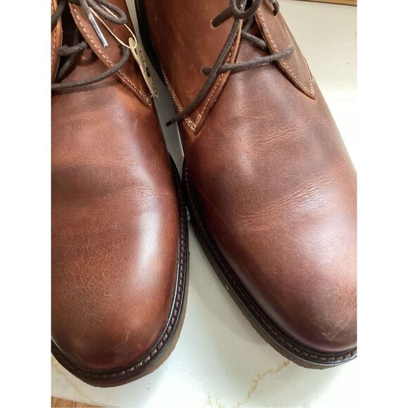 NEW Johnston & Murphy Leather Copeland Chukka Boot Sz 15 - Picture 7 of 11
